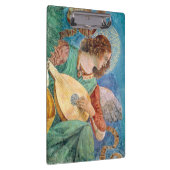 Musical angel playing guitar klemmbrett (Rechts)