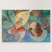 Musical angel playing guitar puzzle (Horizontal)
