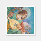 Musical angel playing guitar serviette (Vorderseite)
