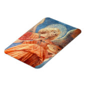 Musical angel playing the violin fresco magnet (Linke Seite)