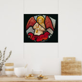 Musical Angel Poster (Küche)