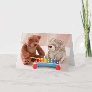 Musical Bears Card Karte