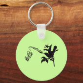 Musical Bird Change Colors Schlüsselanhänger (Vorderseite)