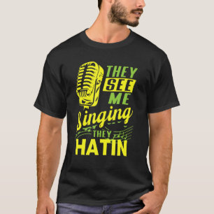 Musical Broadway Singing Karaoke Singer T-Shirt
