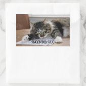 Musical Cat Incoming Hug Stickers (Tasche)