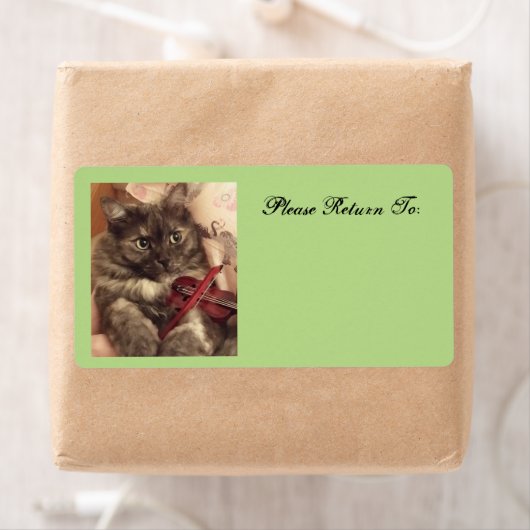 Musical Cat Label von RoseWrites (Insitu)