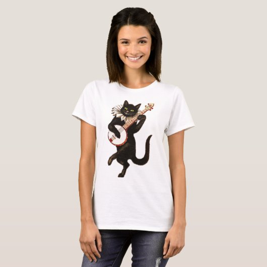 Musical Cat T-Shirt (Vorne ganz)