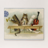 "Musical Cats" Puzzle (Horizontal)