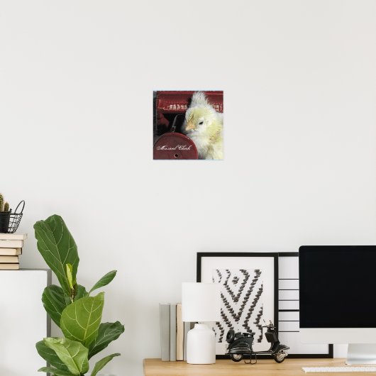 Musical Chick Poster (Heimbüro)