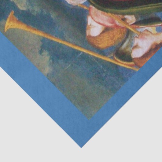 MUSICAL CHRISTMAS ANGELS Weihnachten Seidenpapier (Detail)