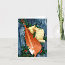 Musical Christmas Gruß Feiertagskarte