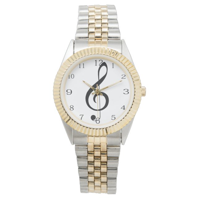 Musical Clef Note, Armbanduhr (Vorderseite)