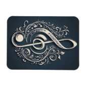 Musical Clef Note Magnet (Horizontal)