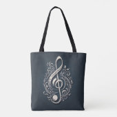 Musical Clef Note Tasche (Rückseite)
