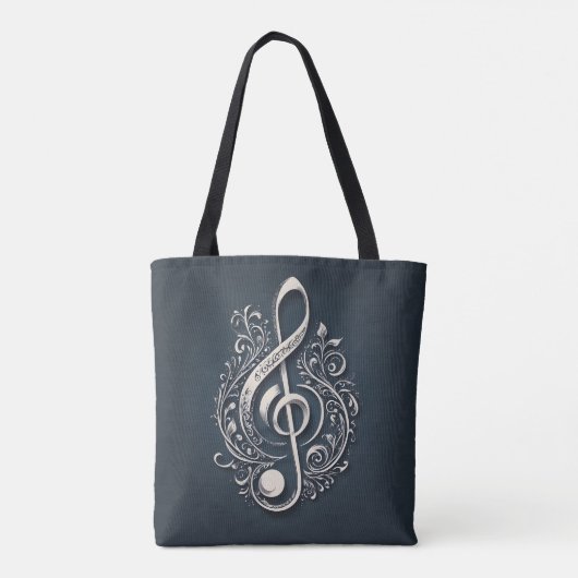 Musical Clef Note Tasche (Rückseite)