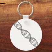 Musical DNA Schlüsselanhänger (Vorderseite)