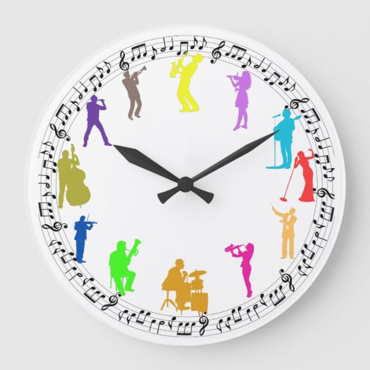 Musical Ensemble Große Wanduhr (Vorderseite)
