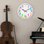Musical Ensemble Große Wanduhr