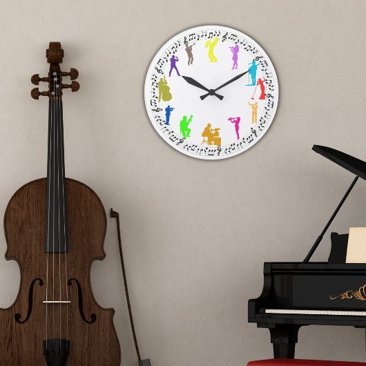 Musical Ensemble Große Wanduhr