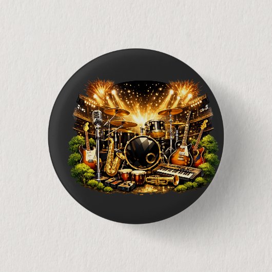 Musical Equipment Button (Vorderseite)