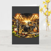 Musical Equipment Karte (Gelbe Blume)