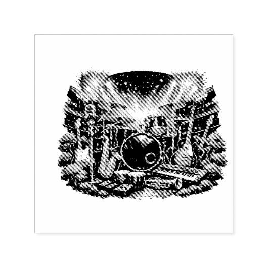 Musical Equipment Permastempel (Design)