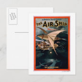 Musical Farce Comedy, das Air Ship Theater Postkarte (Vorne/Hinten)