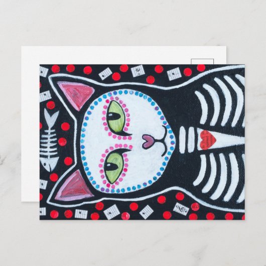 Musical Fish Postkarte (Vorne/Hinten)