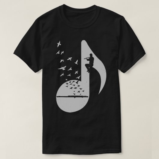 Musical Flute T-Shirt (Design vorne)