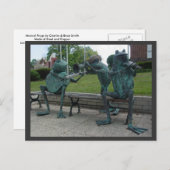 Musical Frogs Postkarte (Vorne/Hinten)