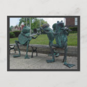 Musical Frogs Postkarte (Vorderseite)
