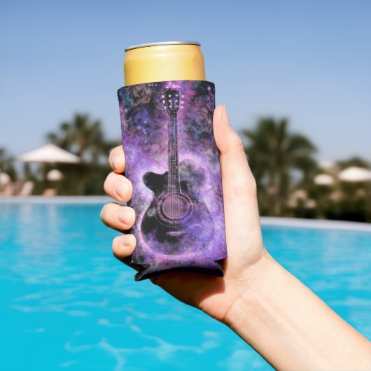 Musical Gitarre kann Cooler Selters Dosenkühler (In Situ Pool)