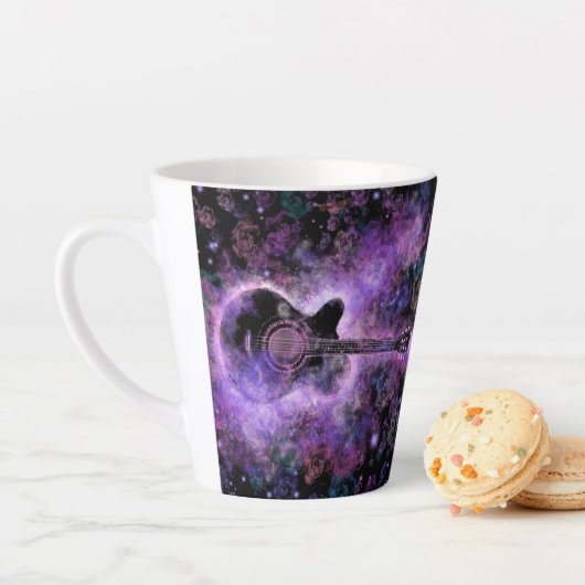 Musical Gitarre Latte Tasse (Beispiel)