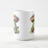 Musical Green Frog Kaffeetasse (Mittel)