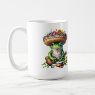 Musical Green Frog Kaffeetasse