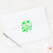 Musical Green Sticker (Umschlag)