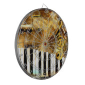 Musical Grunge Dart Board Dartscheibe (Vorderseite Links)