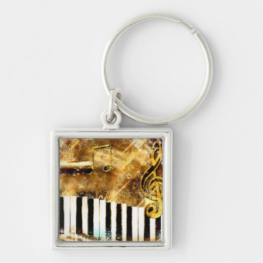 Musical Grunge Key Chain Schlüsselanhänger (Vorne)
