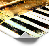 Musical Grunge Poster (Ecke)