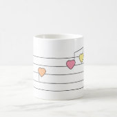 Musical Hearts Tasse (Mittel)