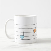 Musical Hearts Tasse (Links)
