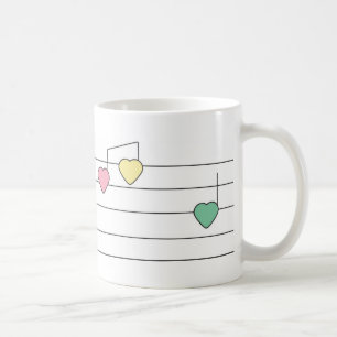 Musical Hearts Tasse