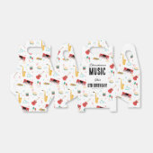Musical Instruments Music Theme Birthday Party Geschenkschachtel (Ungefaltet)