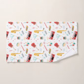 Musical Instruments Music Theme Kids Badhandtuch Set (Handtuch)