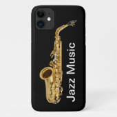 Musical Jazz Theme Case-Mate iPhone Hülle (Rückseite)