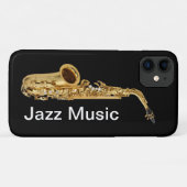 Musical Jazz Theme Case-Mate iPhone Hülle (Rückseite (Horizontal))