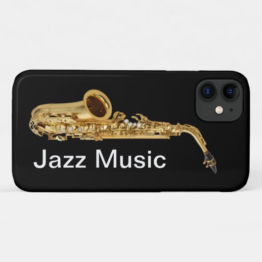 Musical Jazz Theme Case-Mate iPhone Hülle (Rückseite (Horizontal))