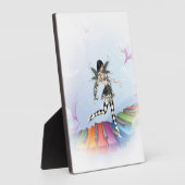 Musical Keyboard Fee Vignette Fotoplatte (Seite)