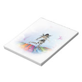 Musical Keyboard Fee Vignette Notizblock (Rotiert)