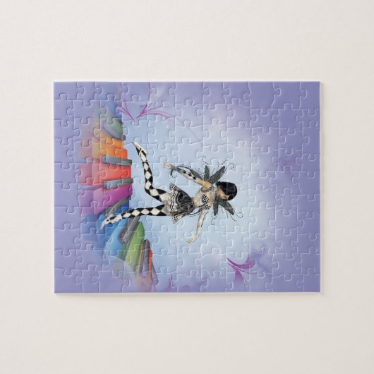 Musical Keyboard Fee Vignette Puzzle (Horizontal)